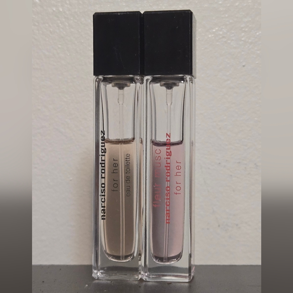 Narciso Rodriguez For Her EDT and Fleur Musc For Her Travel Size Duo